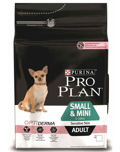 PURINA PRO PLAN SMALL - MINI ADULT Sensitive Skin 3kg