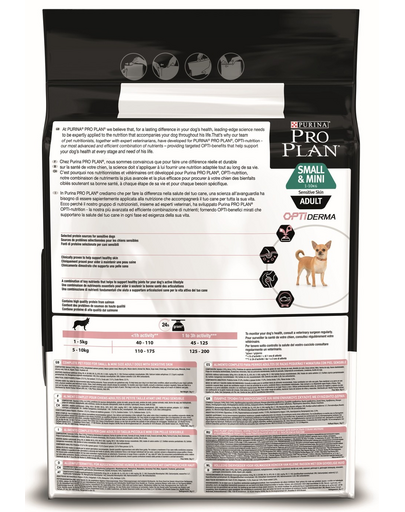 PURINA PRO PLAN SMALL - MINI ADULT Sensitive Skin 3kg