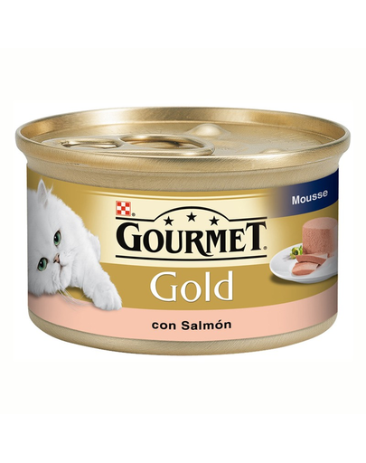 PURINA Gourmet gold mus lazac 85g