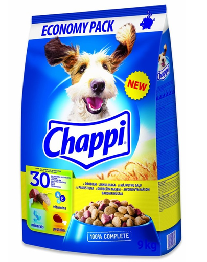 CHAPPI Három féle hússal 15 kg