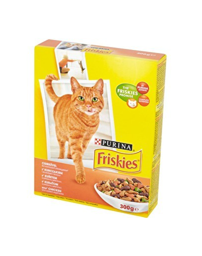 FRISKIES Adult csirkével és zöldségekkel 300 g