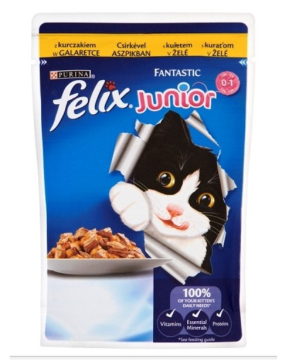 FELIX Fantastic kismacskáknak csirkével 100g