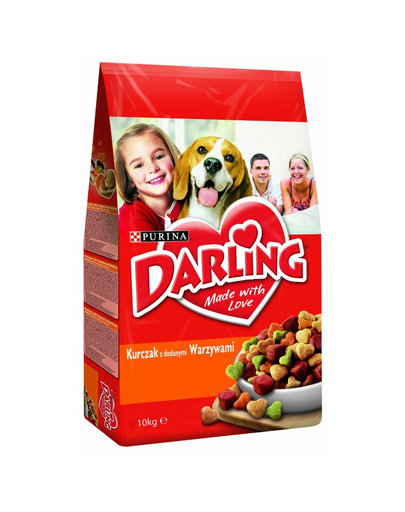 DARLING szárnyassal és válogatott zöldségekkel 10 kg