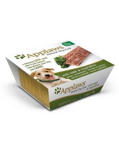 APPLAWS Pástétom kutyáknak bárány zöldségekkel 150 g