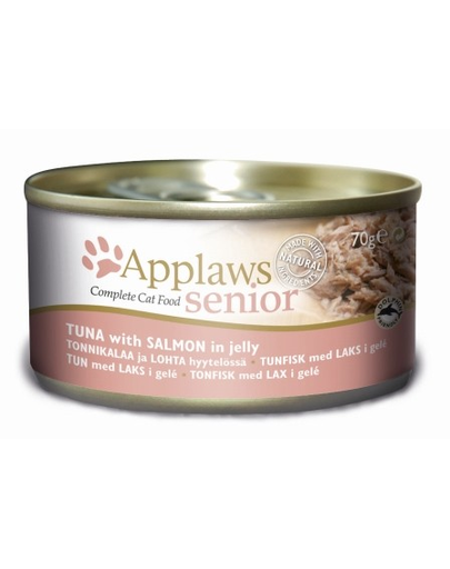APPLAWS Senior Konzerv macskáknak tonhal és azac 70 g