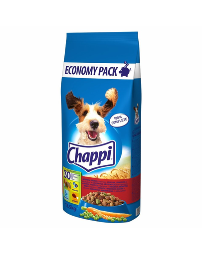 CHAPPI marhahús, szárnyas, zöldség  13,5 KG