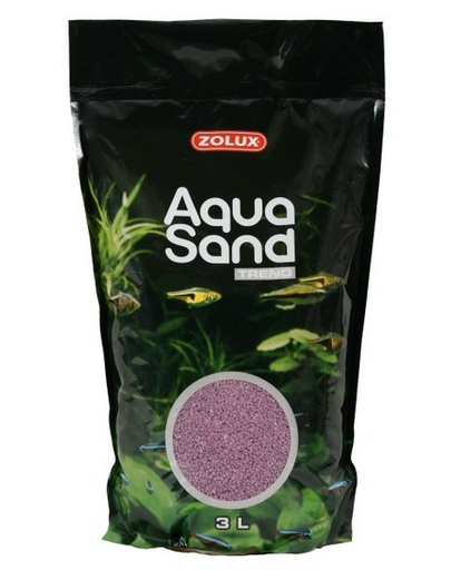 ZOLUX Aquasand Trend Lilac Pink 3 l