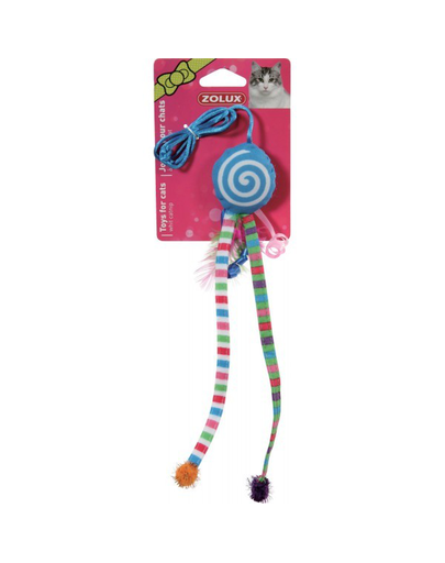 ZOLUX Játék Candy Toys "Polip" macskamentával és csörgővel, kék