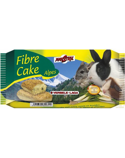 VERSELE-LAGA Fibre Cake Alpes 20 g - sütik alpesi fűszerekkel és rosttal rágcsálóknak