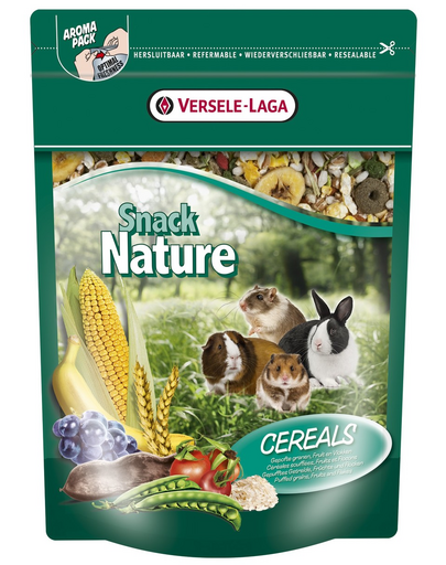 VERSELE-LAGA Snack Nature Cereals 2 kg - gabona pehely, pörkölt gabonafélék és gyümölcs