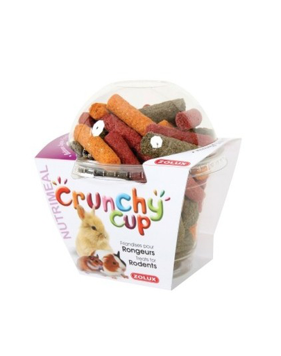 ZOLUX Crunchy Cup Nuggets jutalomfalatok céklával 130 g