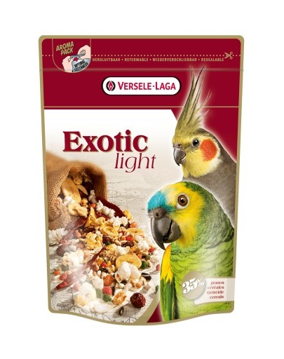 VERSELE-LAGA Exotic Light 12,5 kg Keverék pörkölt magvakkal nagy és közepes papagájoknak