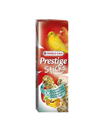 VERSELE-LAGA Prestige Sticks Canaries Exotic Fruit 60 g - rudacska egzotikus gyümölcsökkel kanáriknak