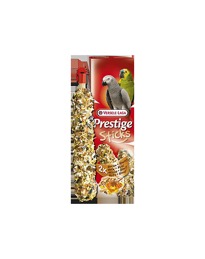 VERSELE-LAGA Prestige Sticks Parrots Nuts-Honey 140 g - diós-mézes rudacska nagy papagájoknak