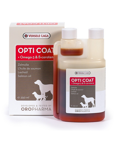 VERSELE-LAGA Opti Coat Lazacolaj, Omega-3 - B-karotin 1 l