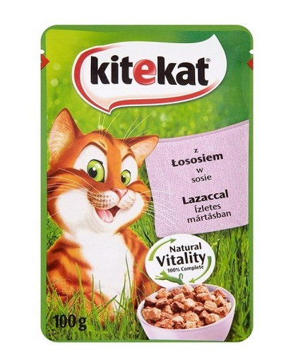 KITEKAT Lazac mártásban 100g