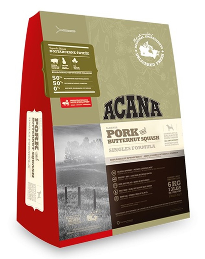 ACANA Pork Butternut Squash 6 kg