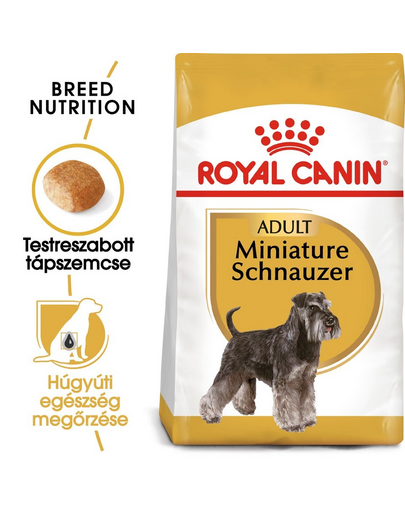 ROYAL CANIN MINIATURE SCHNAUZER ADULT - Törpe schnauzer felnőtt kutya száraz táp 0,5 kg