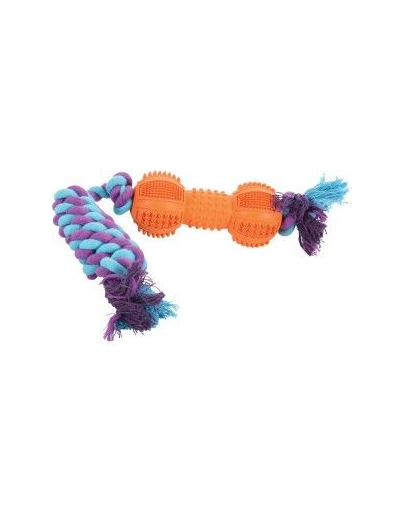 ZOLUX Gumi súlyzó kötéllel 12 cm