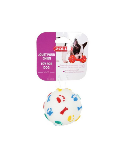 ZOLUX Gumi játék rugalmas labda 7,5 cm