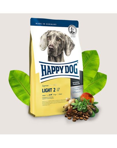 HAPPY DOG Light 2 Low Fat 12,5 kg