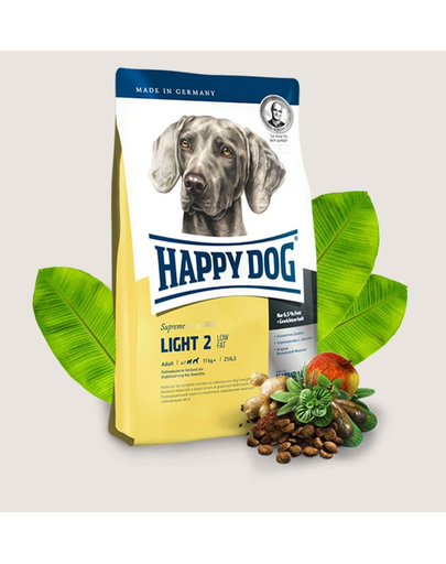 HAPPY DOG Light 2 Low Fat 4 kg