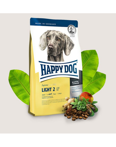 HAPPY DOG Light 2 Low Fat 1 kg