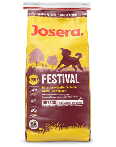 JOSERA Dog Festival 4 kg válogatós kutyáknak, finom szósszal