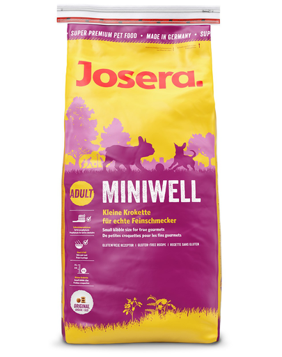 JOSERA Dog Miniwell 15 kg kisméretű kutyáknak