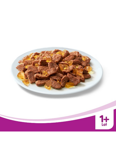 WHISKAS senior Bárány aszpikban 100 g x 18 + 6 ajándék