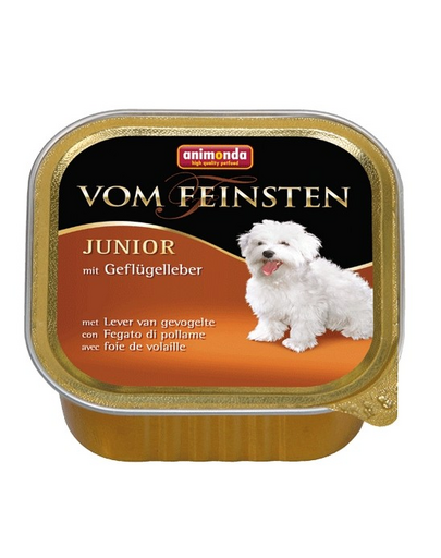ANIMONDA Vom Feinstein junior 150g baromfi máj 