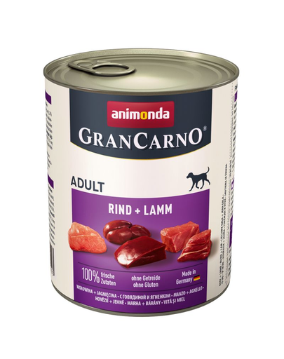 ANIMONDA Grancarno marhahús - bárány 800g