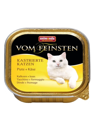 ANIMONDA Vom Feinsten Kastrierte pulykával és sajttal 100 g
