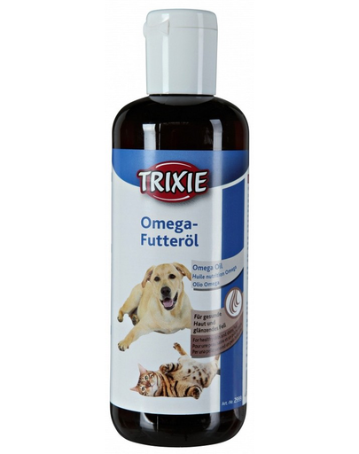 TRIXIE Étkezési olaj kutyáknak és macskáknak Omega, 250 ml