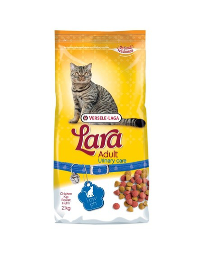 VERSELE-LAGA Lara Adult Urinary Care - táp felnőtt macskáknak különleges húgyúti védelemmel 2kg