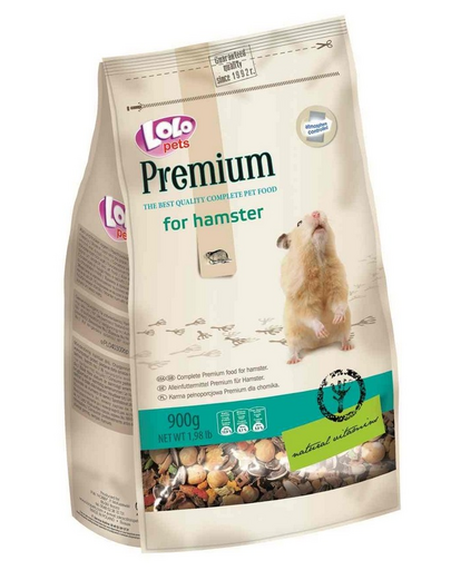LOLO PETS Prémium hörcsög 0,9 kg