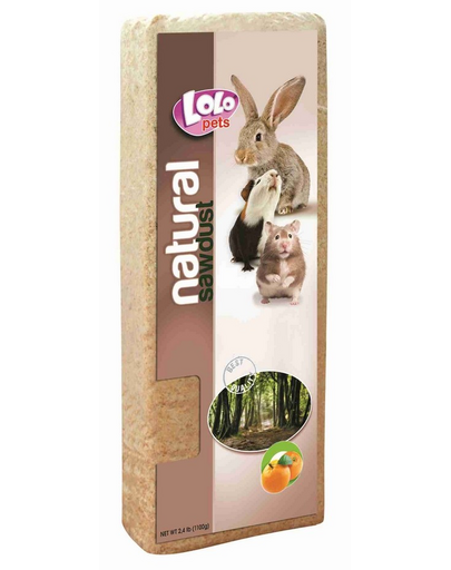 LOLO PETS Fűrészpor narancssárga