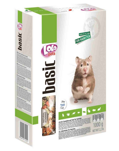 LOLO PETS Eledel hörcsögnek 1kg