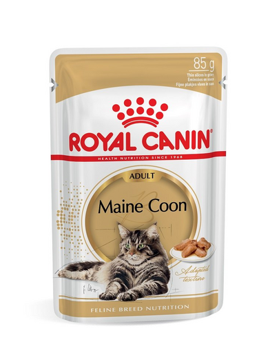 ROYAL CANIN MAINE COON ADULT - Maine Coon felnőtt macska nedves táp 85g x6