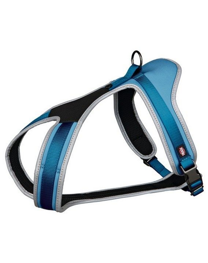 TRIXIE Hám sétához Experience, L–XL: 70–100 cm-20 mm, kék