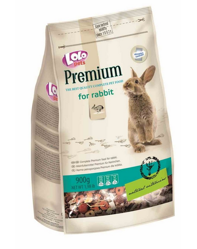 LOLO PETS Premium nyúl 0,9 kg