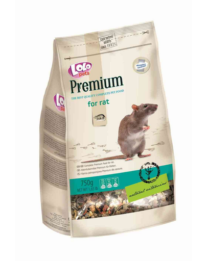 LOLO PETS Premium patkány 0,75 kg