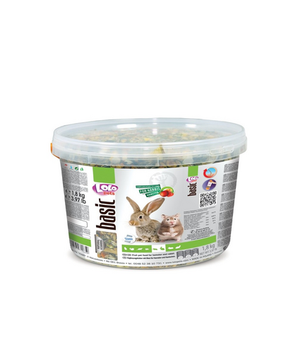 LOLO PETS  Gyümölcsös eledel hörcsögöknek és nyulaknak 1,8kg