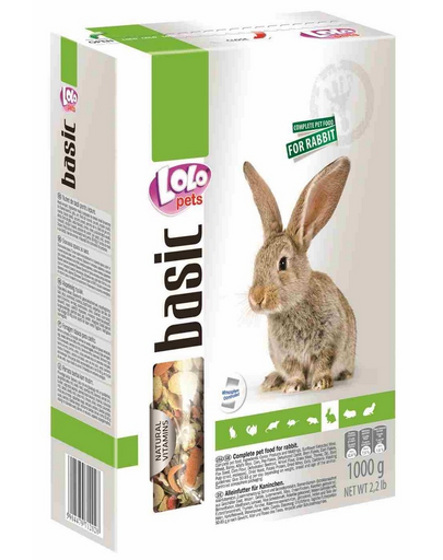 LOLO PETS Eledel nyulaknak 1kg