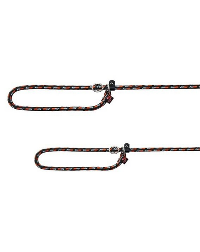 TRIXIE Fojtó póráz  Mountain Rope, L–XL: 170 M-13 mm, fekete-narancsszínű