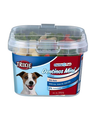 TRIXIE Denta Fun Dentinos Mini With Rice 140g
