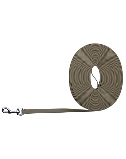 TRIXIE Easy Life Tracking Leash, 15 M-17 mm, Taupe