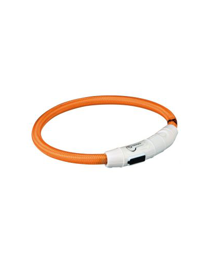 TRIXIE Karika USB flash lámpával, XS–S: 35 cm-O 7 mm, narancssárga