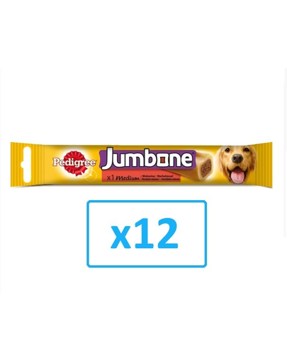 PEDIGREE Jumbone medium Jutalomfalat közepes termetű kutyáknak 200g x12