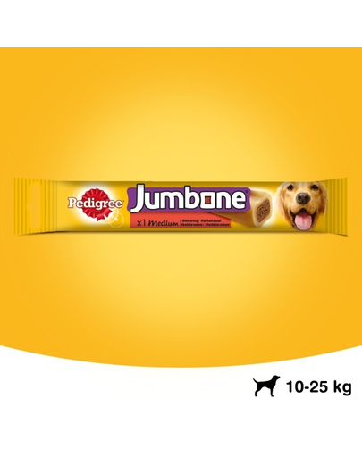 PEDIGREE Jumbone medium jutalomfalat közepes termetű kutyáknak 200 g